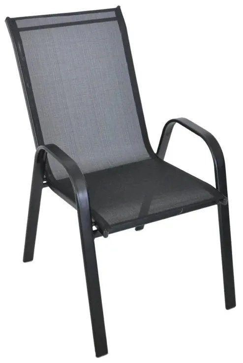 Záhradné kreslá TAVERNO set 2ks, čierne