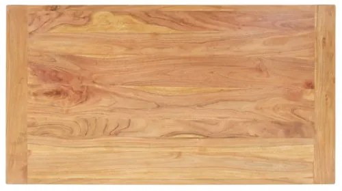vidaXL Konferenčný stolík 110x60x35 cm akáciový masív so sheeshamovým náterom-