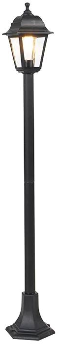 Klasický lampáš čierny 122 cm - veľké