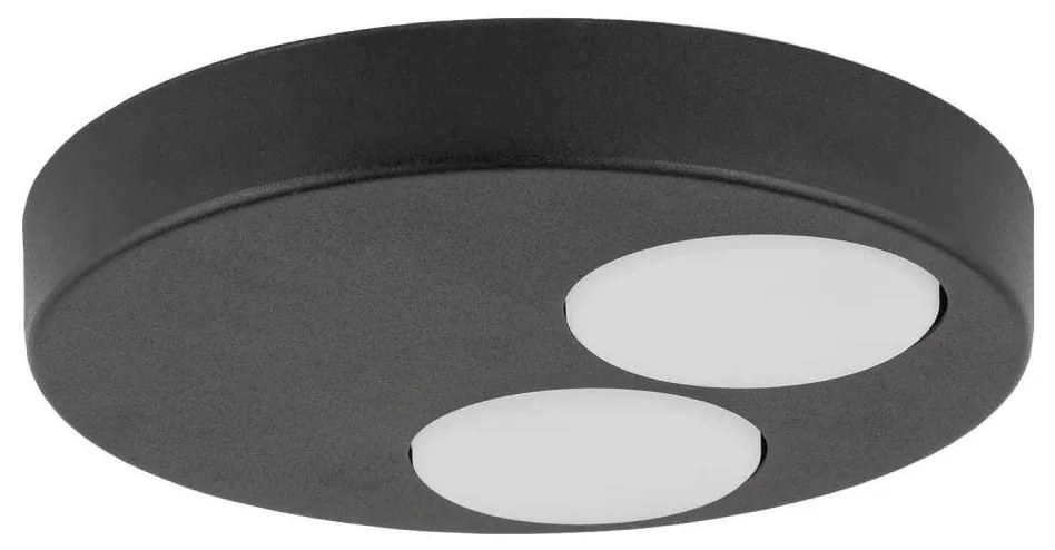 Stropné svietidlo BROS 2xGX53/12W/230V čierna