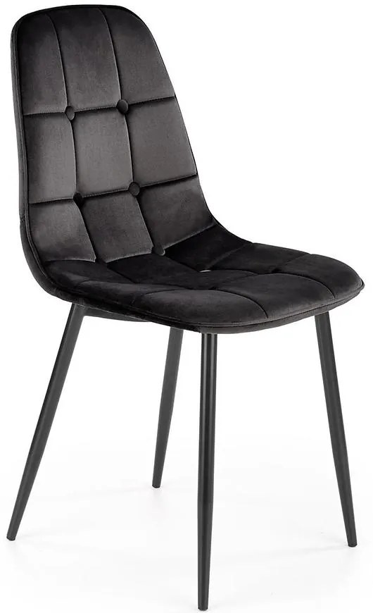 Stolička K417 čierna