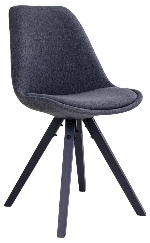 Šedá Jedálenská stolička Bergen 55 × 48 × 86 cm HOUSE NORDIC