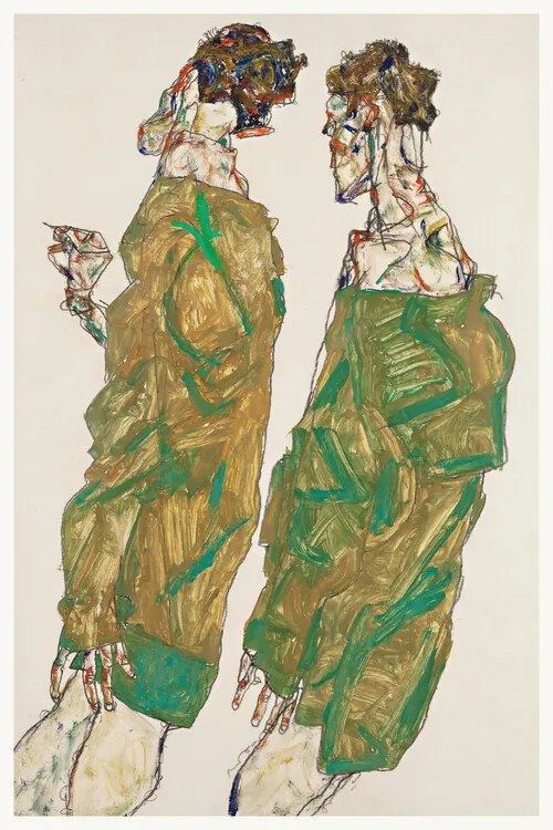 Obrazová reprodukcia Devotion, Egon Schiele