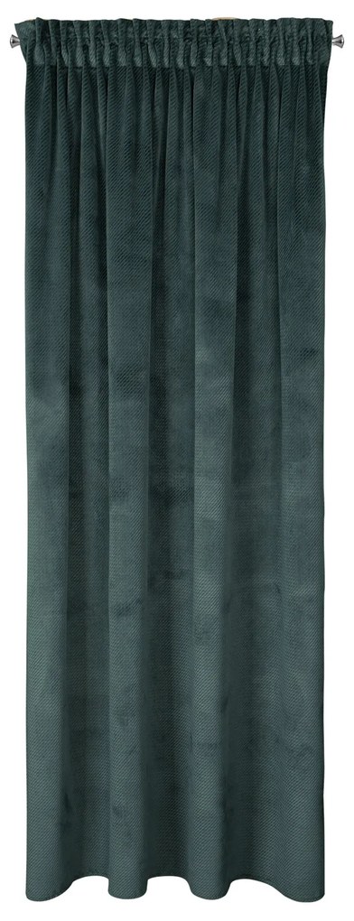 ZATEMŇOVACÍ ZÁVES NA PÁSKE ELIZA 140X300 CM TMAVOMÄTOVÁ
