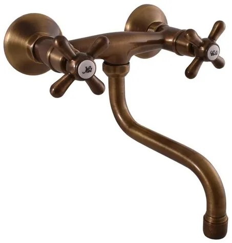 RAV SLEZÁK Morava drezová batéria 100 mm stará mosadz mk101.0/21sm MK101.021SM