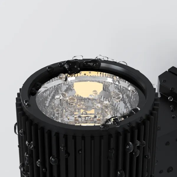 Maytoni O419WL-01B - Vonkajšie nástenné svietidlo RANDO 1xE27/60W/230V IP54 čierne