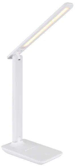 Globo 58439W - LED stolná lampa BRIGHTON 5W/230V, 2700/4000/6500K, biela