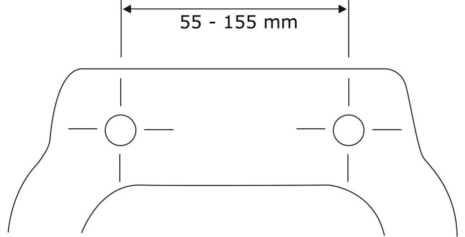 WC sedadlo s jednoduchým zatváraním Wenko Pop Art, 45,5 × 38 cm
