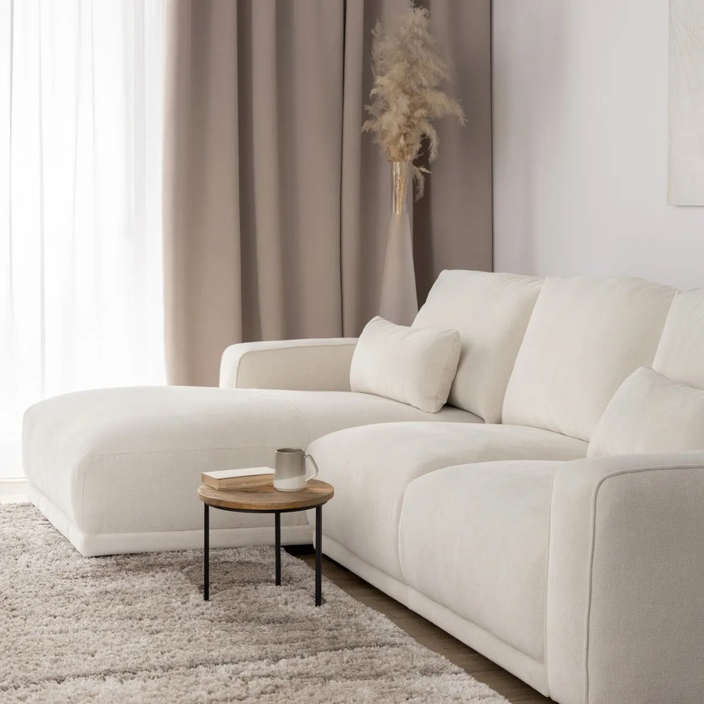 Pohovka Silkeborg crème white pravostranná