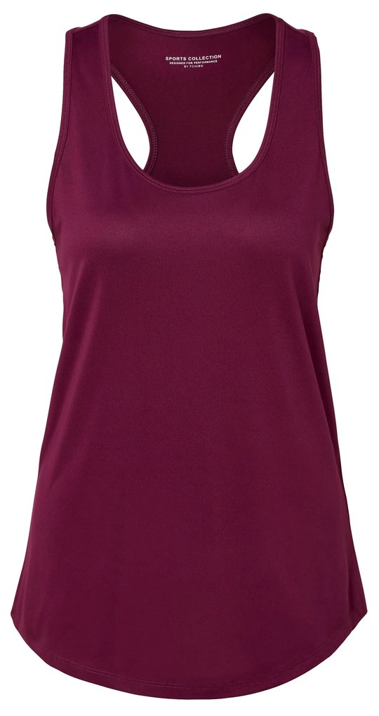 Funkčné topy, 2 ks, ružový a vínový