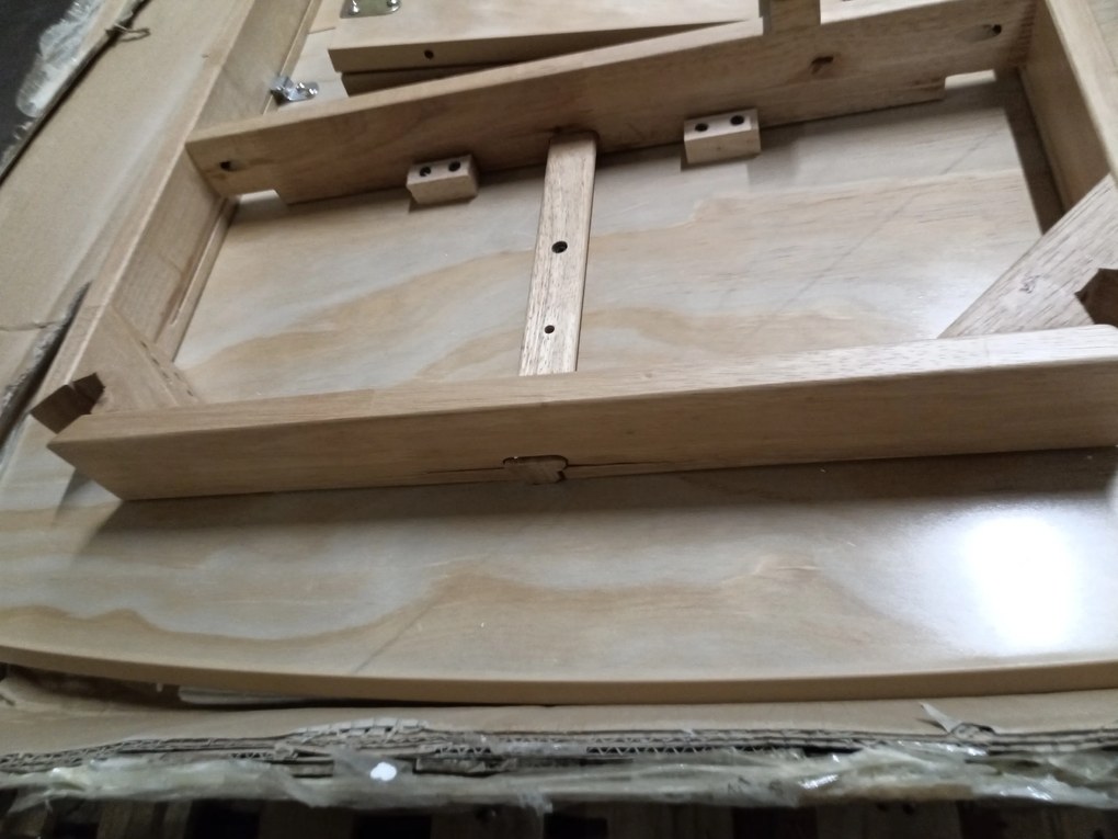 AKCIA Jedálenský stôl s doskou v dekore dub BRANDO 120(160)x80, rozkladací II. akosť