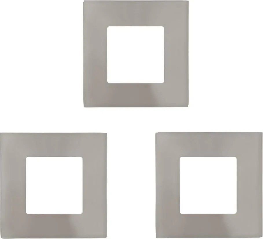 Eglo 94735 - SADA 3x LED podhľadových svietidiel FUEVA LED/2,7W/230V