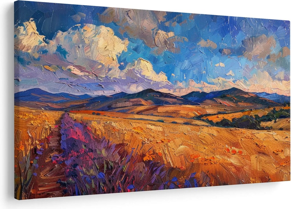 Obraz - Olejomaľba krajiny (90x60 cm)