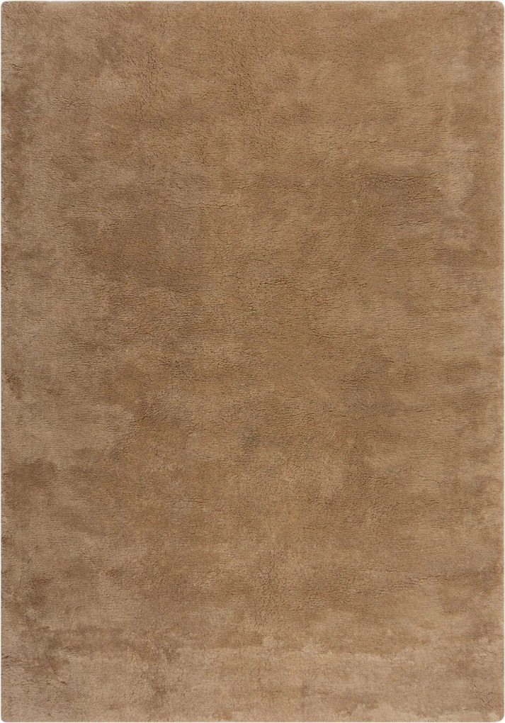 Kusový koberec Faroe Faux Fur Natural, 160x230, hnedá, obývacia izba, Flair Rugs