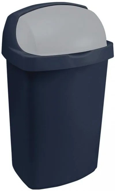 Koš odpadkový ROLL TOP 50l - modrý CURVER