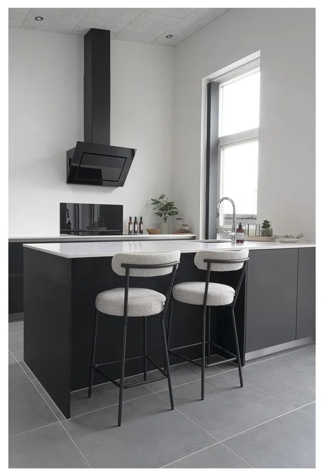 Biela barová stolička (výška sedadla 65 cm) Badalona – House Nordic