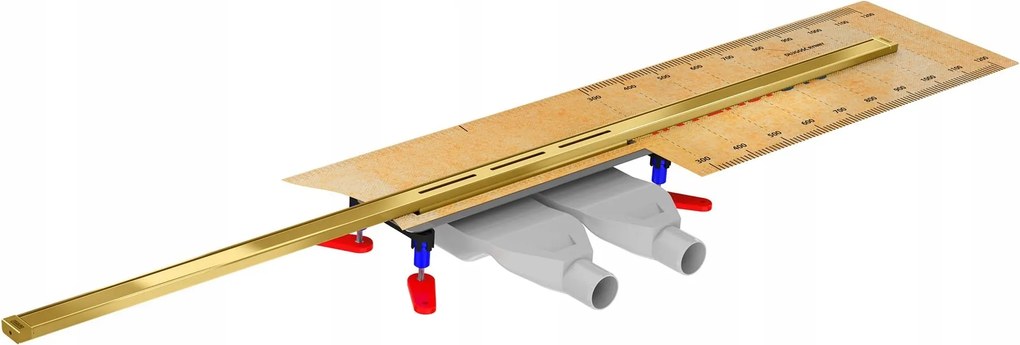 Zlatý Lineárny Odtok Wiper Intensi 316 Duo Lan