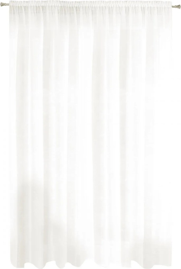 ZÁCLONA NA PÁSKE REBECCA 350X250 CM KRÉMOVÁ