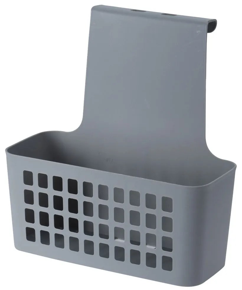 Závesný košík šedý