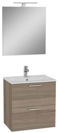 Vitra Mia kúpeľňová zostava s umývadlom a zrkadlom 59x61x39,5 cm cordoba MIASET60C