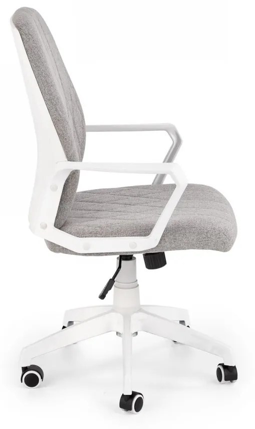 Kancelárska stolička Spiolla sivá/biela