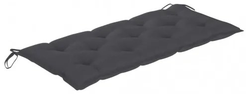 vidaXL Záhradná lavička s podložkou 120 cm akáciový masív-