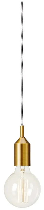 Závesné svietidlo v zlatej farbe Markslöjd Bronx