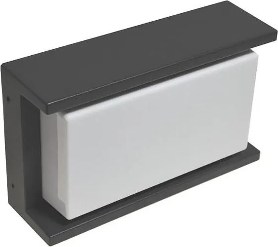 Vonkajšie nástenné svietidlo ARAGO 1xE27/60W/230V antracit