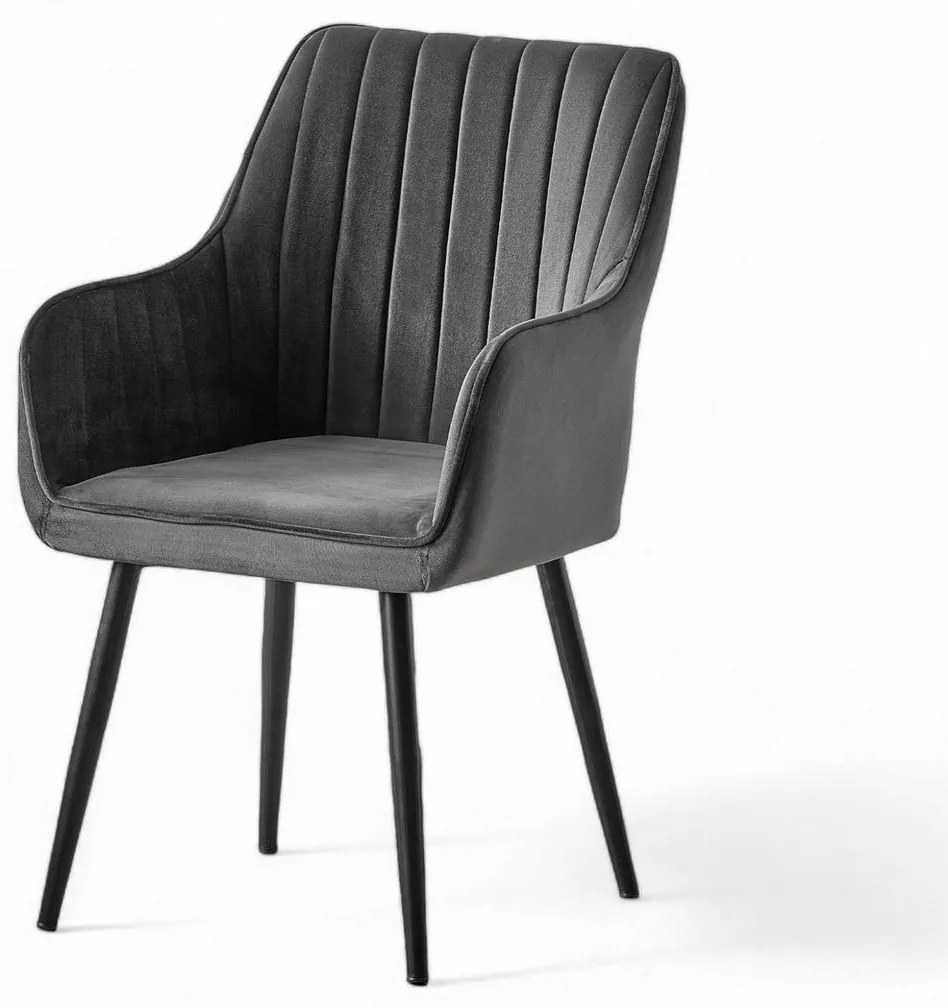 Sada jedálenských stoličiek Nova Anthracite, 2 ks