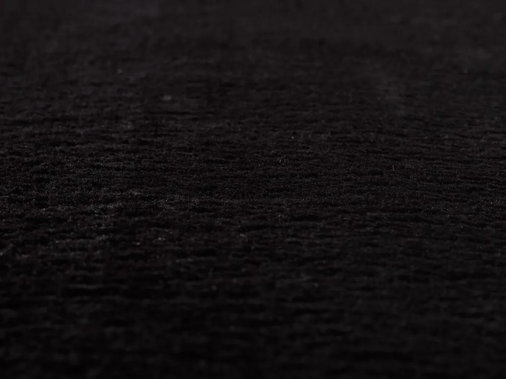 Ayyildiz Kusový koberec CATWALK 2600, Čierna Rozmer koberca: 120 x 160 cm