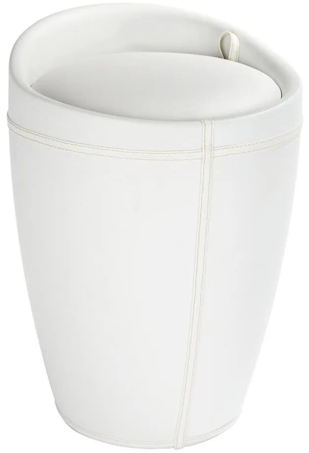 WENKO 21773100 - Stolička CANDY 36x50,5 cm biela/čierna