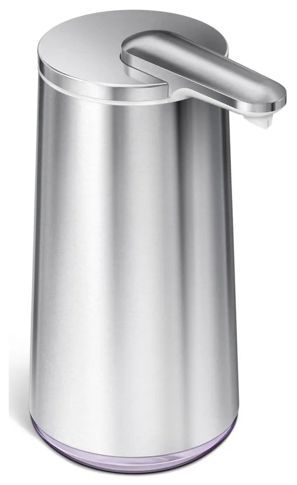 Sivý automatický oceľový dávkovač mydla 266 ml - simplehuman