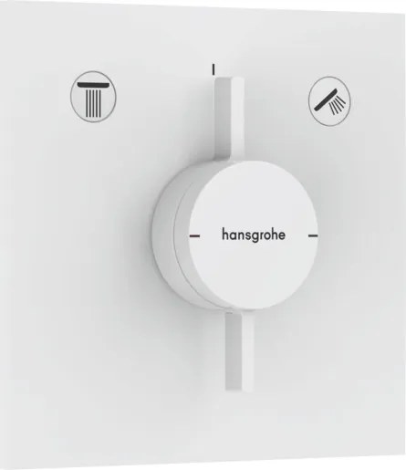 Hansgrohe DuoTurn E sprchová a vaňová batéria bez podomietkového telesa matná biela 75417700
