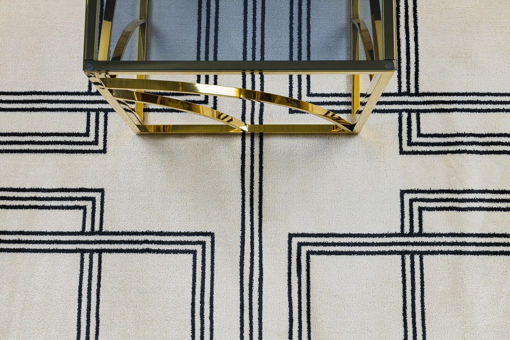 Koberec AMOUR 53091C krém - Geometrický