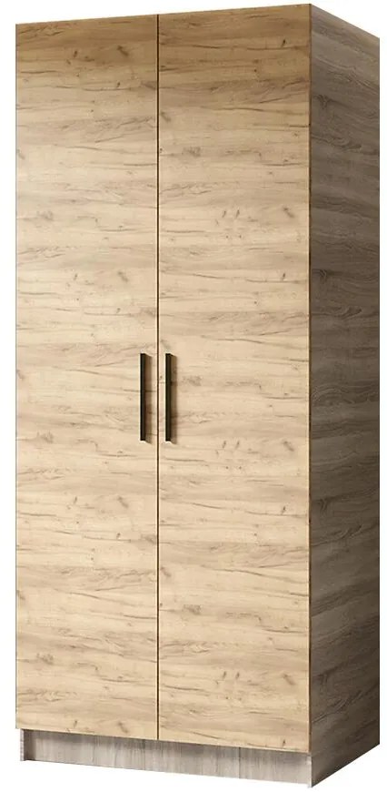 Skriňa Gold 2d Dub Sonoma/Dub Craft Zlatý