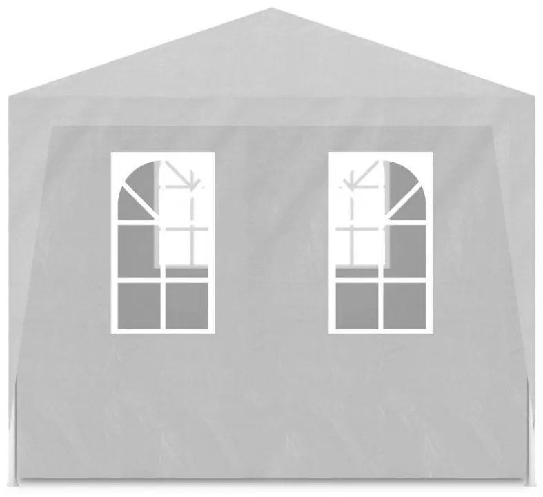 Záhradný stan 8 stenový 3x9 m -  biely