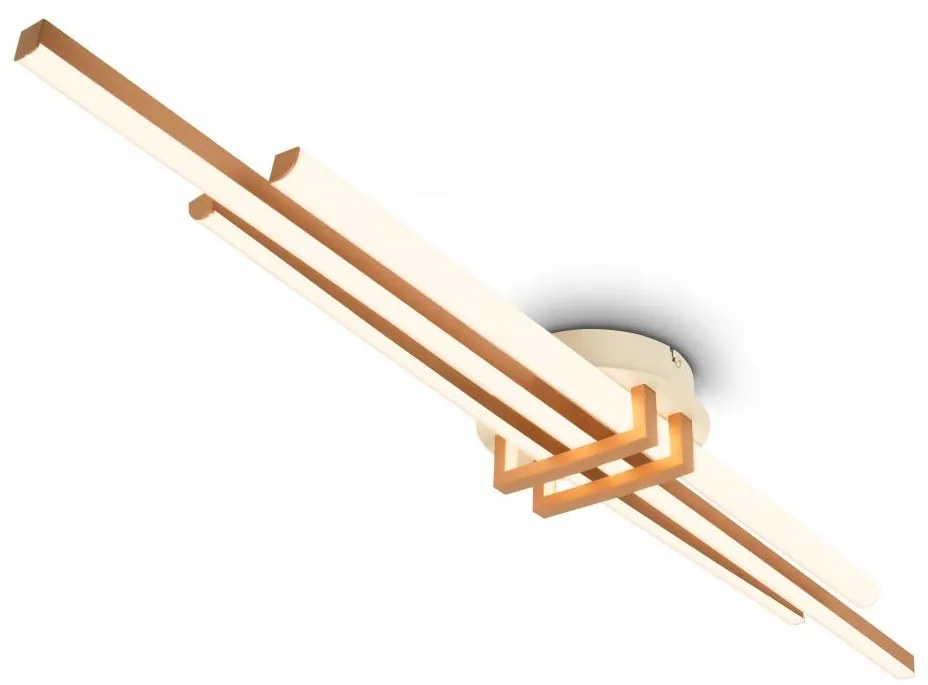 Brilo - LED stropné svietidlo TINKA LED/30W/230V 3000K medené