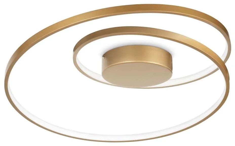Ideal Lux - LED Stropné svietidlo OZ LED/47W/230V pr. 60 cm CRI 90 zlatá