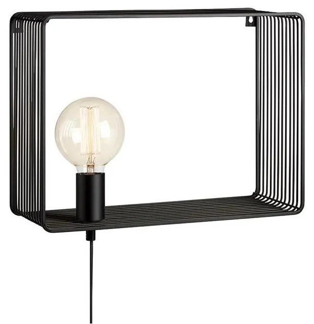 Markslöjd 107814 - Nástenné svietidlo SHELF 1xE27/60W/230V