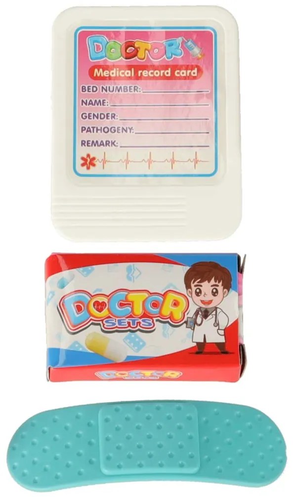 KIK Detská lekárnička v kufríku Malý doktor – lekárska súprava so svetlami a zvukmi, 3+