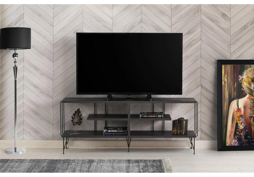 TV skrinka Eze - Dark Brown