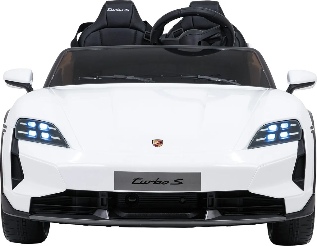 Ramiz Porsche Taycan Turbo S biele autíčko