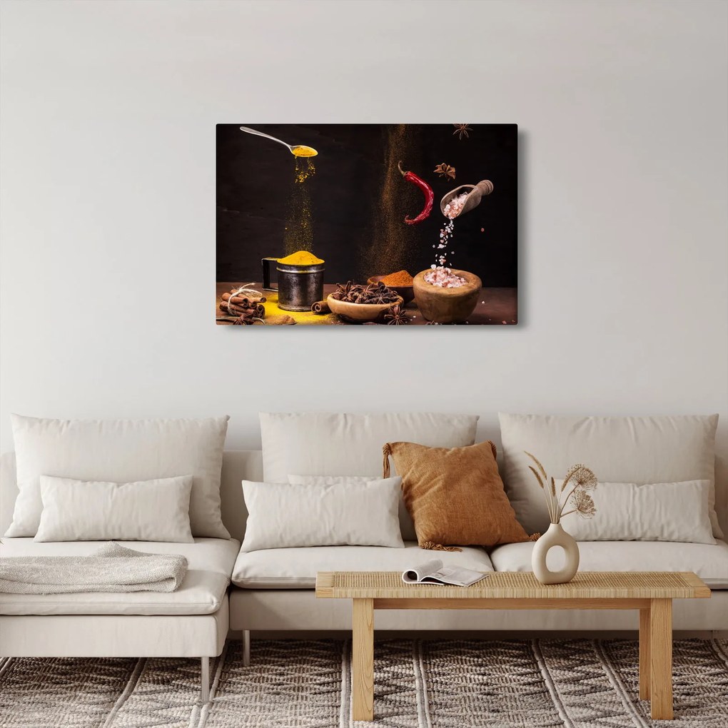 Obraz - Korenie v pohybe (90x60 cm)