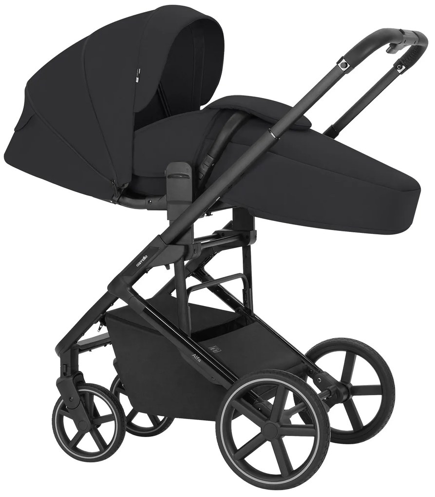 Detský kočík 2v1 CARRELLO Alfa CRL-6522 Rock Black