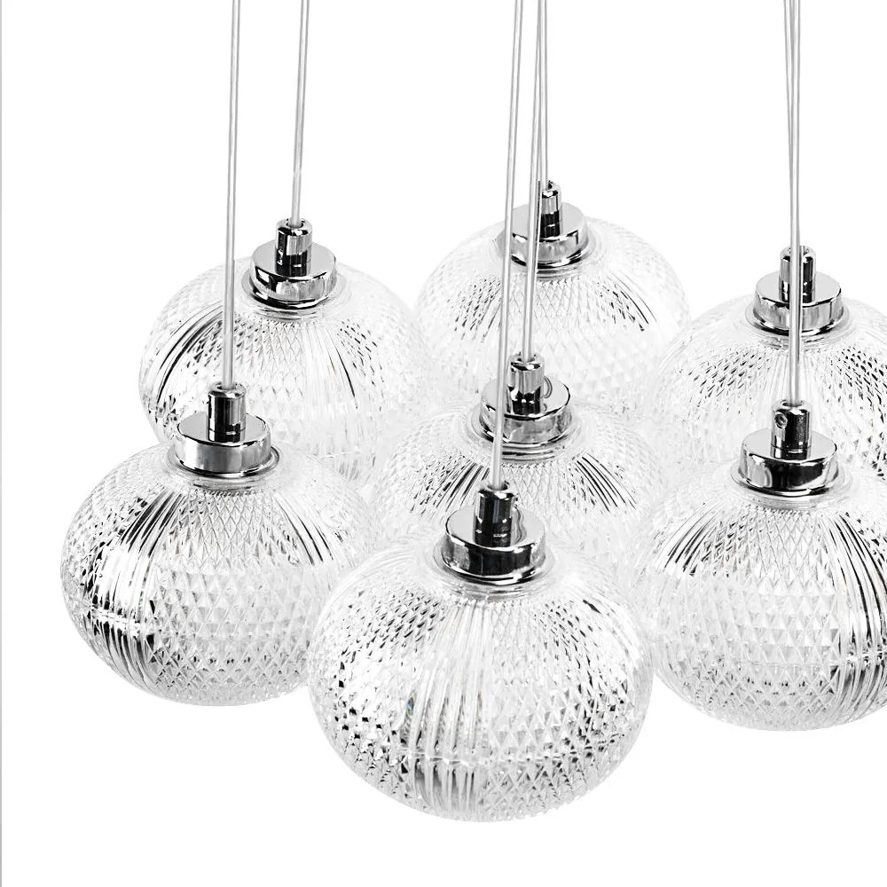 Toolight Toolight, závesné svietidlo 13xG9, MS025-13CP, chrómová, OSW-09640