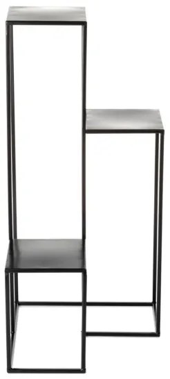 Stojan na kvety KASKADA 85x40 cm čierna