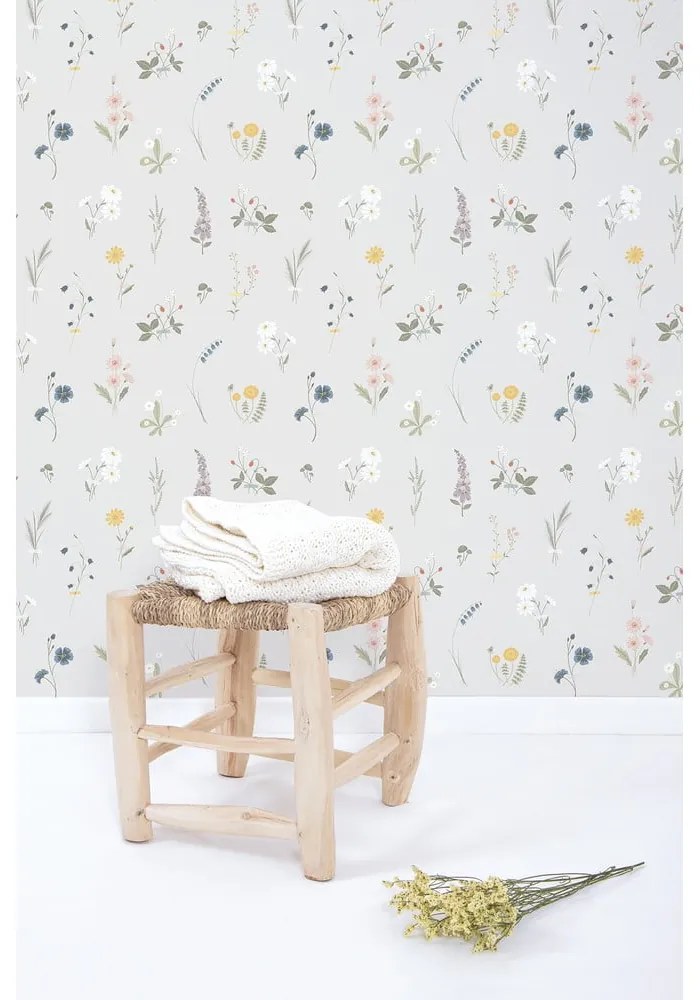 Detská tapeta 10 m x 50 cm Wildflowers – Lilipinso