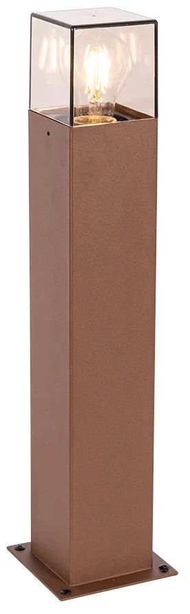 Inteligentná stojaca vonkajšia lampa hrdzavohnedá 50 cm vrátane Wifi P45 - Denmark
