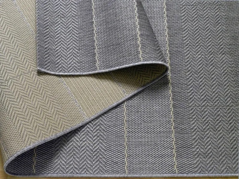 Kusový koberec Sunshine 102027 Grau – na von aj na doma, 200x290, šedá, chodba / predsieň, Hanse Home