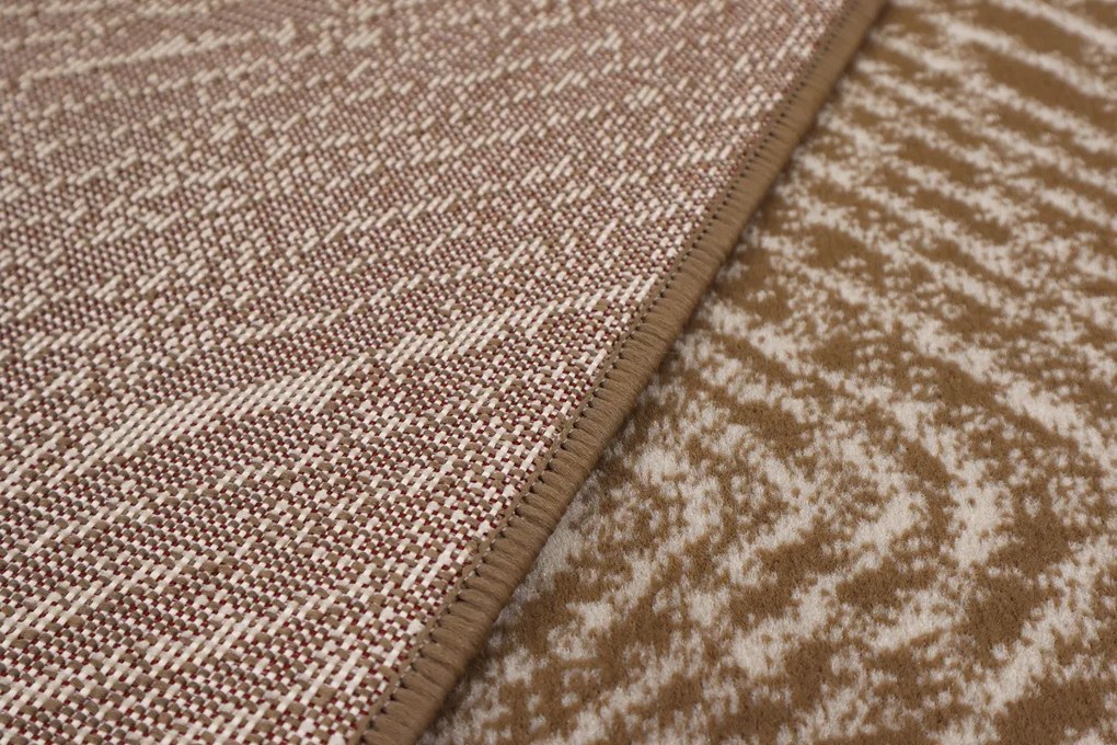 Alfa Carpets, Kusový koberec Ethno brown, 80x150, hnedá, obývacia izba